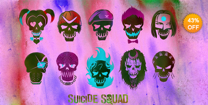 Περούκες Suicide Squad